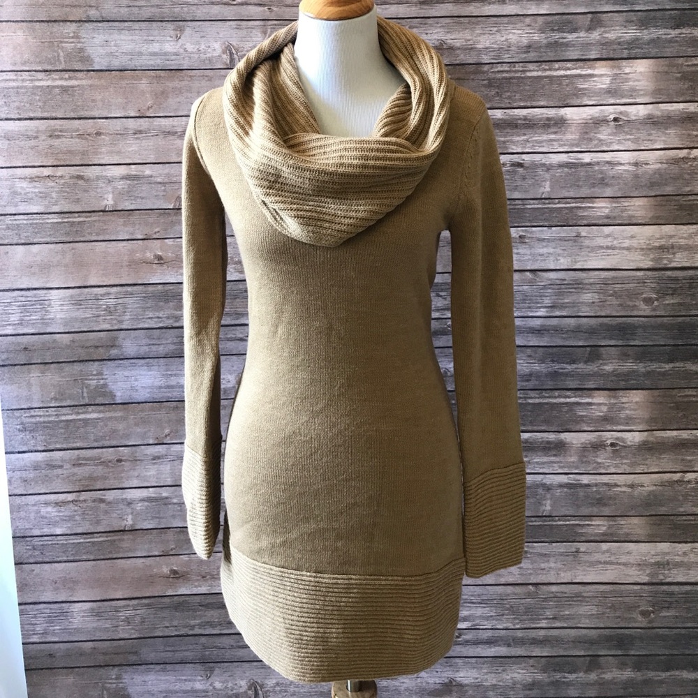Camel Sweater Dress